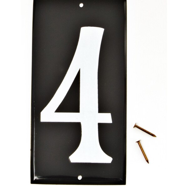 Hy-Ko 3.5In Colonial Number 4, 10PK A10254 - main